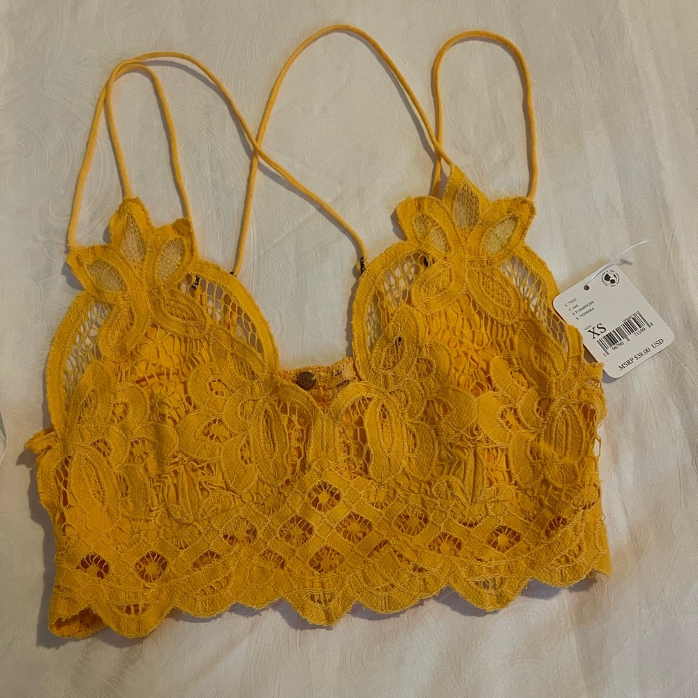 NWT FREE PEOPLE One Adella Bralette SIZE XS